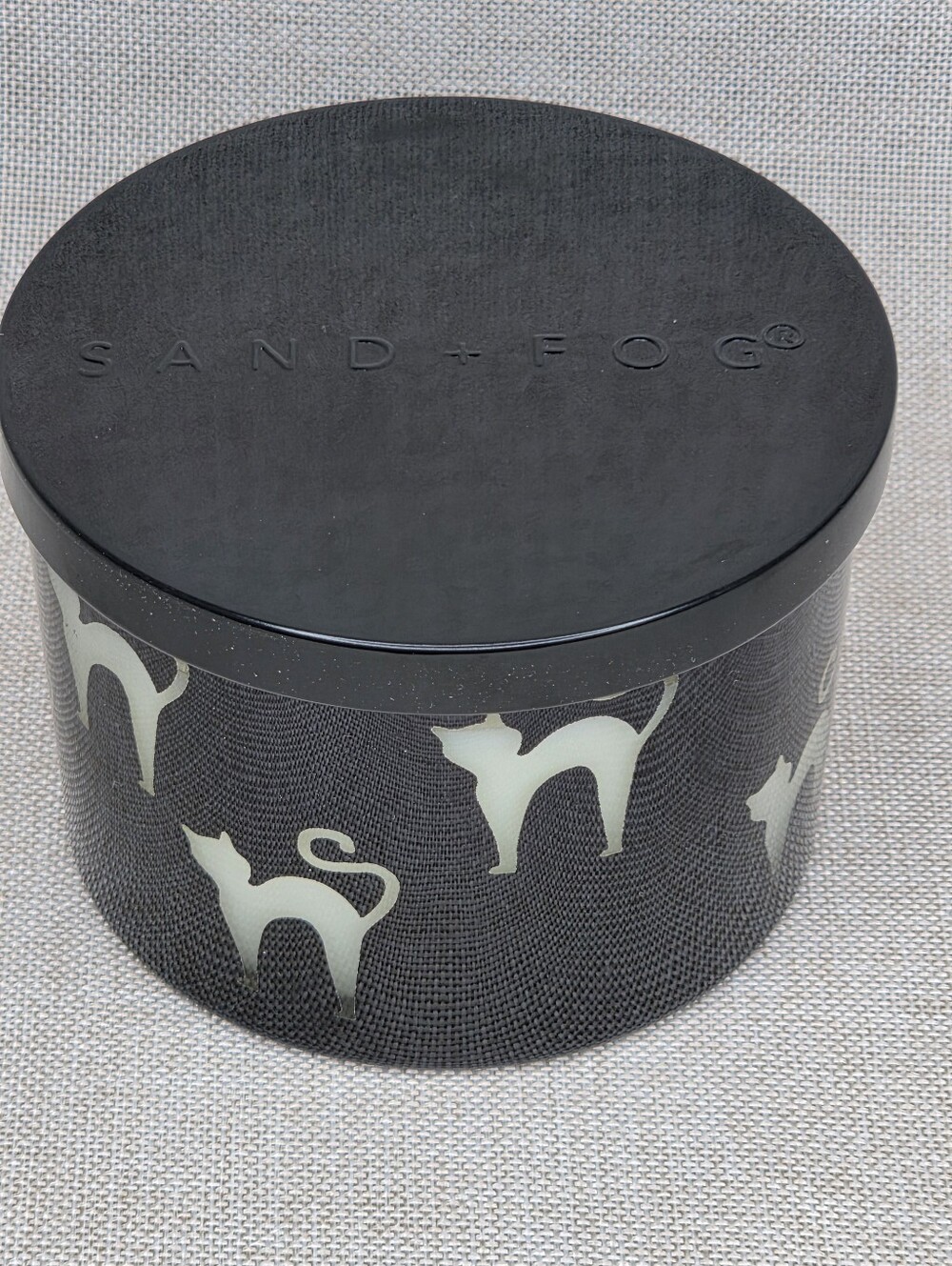 Sand + Fog Freight Night Black Cat Halloween Scented Candle Decrotive New